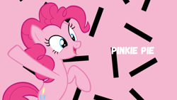 Size: 1920x1080 | Tagged: safe, artist:mlp123fan, derpibooru import, pinkie pie, earth pony, pony, g4, bipedal, female, mare, solo, wallpaper