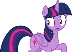 Size: 3061x2231 | Tagged: safe, artist:stephen-fisher, derpibooru import, twilight sparkle, twilight sparkle (alicorn), alicorn, g4, party pooped, female, simple background, transparent background, vector