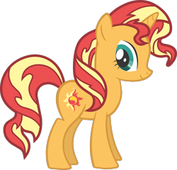 Size: 2194x2107 | Tagged: safe, derpibooru import, sunset shimmer, pony, unicorn, g4, .svg available, female, game, horn, mare, official, simple background, solo, stock vector, svg, transparent background, vector