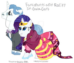 Size: 750x637 | Tagged: safe, artist:lcponymerch, derpibooru import, fancypants, rarity, pony, unicorn, female, horn, male, mare, raripants, shipping, stallion, straight