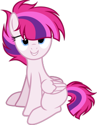 Size: 1821x2355 | Tagged: safe, artist:tkn297, derpibooru import, oc, oc:pink gidgit, pegasus, pony, female, mare, simple background, solo, transparent background