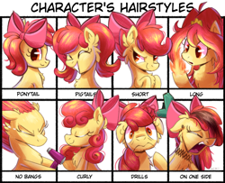 Size: 1536x1250 | Tagged: safe, artist:candy meow, derpibooru import, apple bloom, earth pony, pony, g4, :o, ><, ^^, alternate hairstyle, apple bloom's bow, art challenge, ask, bloom (winx club), blushing, bow, cheek fluff, chest fluff, choker, crying, drill, ear fluff, ear piercing, earring, ears, eyes closed, fangs, female, filly, fire, foal, hair bow, hair dryer, happy, implied scootaloo, implied sweetie belle, jewelry, looking at something, looking back, looking up, mlp art ask (ru), open mouth, o~o, piercing, pigtails, ponytail, raised hoof, raised leg, scared, screaming, smiling, smug, solo