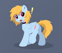 Size: 2800x2400 | Tagged: safe, artist:mercurysparkle, derpibooru import, oc, oc only, oc:gale spark, pegasus, cheek fluff, chest fluff, cute, ear fluff, ears, fluffy, looking back, simple background, surprised