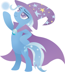 Size: 3487x3853 | Tagged: safe, derpibooru import, trixie, pony, unicorn, series:卡游辉月六, g4, female, horn, kayou, official, simple background, solo, trading card, transparent background, vector