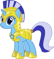 Size: 671x737 | Tagged: safe, artist:nickisfun, derpibooru import, minuette, pony, unicorn, g4, base used, female, guardsmare, horn, mare, royal guard, simple background, solo, transparent background