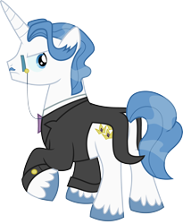 Size: 3000x3660 | Tagged: safe, artist:cloudy glow, derpibooru import, fancypants, pony, unicorn, g4, angry, clothes, fancypants is not amused, horn, male, monocle, simple background, stallion, transparent background, vector, vest