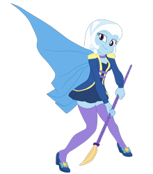 Size: 4560x5181 | Tagged: safe, artist:gmaplay, derpibooru import, trixie, human, equestria girls, g4, spring breakdown, blue socks, boots, clothes, cute, diatrixes, equestria girls specials, female, magician outfit, shoes, simple background, skirt, socks, solo, transparent background