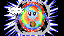 Size: 828x465 | Tagged: safe, artist:2025forever, derpibooru import, rainbow dash, pegasus, g4, female, loyalty, pony rangers, power rangers, solo