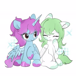 Size: 2048x2048 | Tagged: safe, derpibooru import, oc, oc:jademoon shootingstar, oc:qiran, alicorn