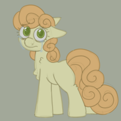 Size: 600x600 | Tagged: safe, artist:php193, derpibooru import, oc, oc only, earth pony, pony, bags under eyes, crying, curly hair, curly mane, curly tail, female, green eyes, looking at you, mare, not junebug, sad, solo, tail, unnamed oc, vent art