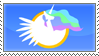 Size: 99x56 | Tagged: safe, derpibooru import, princess celestia, alicorn, pony, g4, deviantart stamp, female, horn, mare, solo