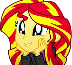 Size: 2767x2520 | Tagged: safe, derpibooru import, edit, edited screencap, editor:mrtoonlover83, screencap, sunset shimmer, human, equestria girls, g4, background removed, female, not a vector, solo