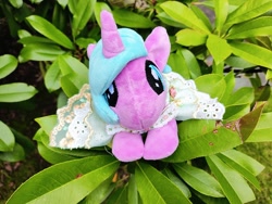 Size: 2304x1728 | Tagged: safe, derpibooru import, photographer:brella, radiant hope, pony, g4, irl, photo, plushie, pony plushie