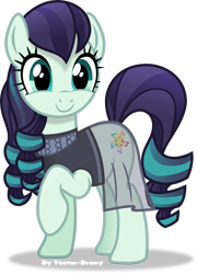 Size: 2079x2884 | Tagged: safe, artist:vector-brony, derpibooru import, coloratura, earth pony, pony, g4, the mane attraction, clothes, cute, female, mare, my little pony: friendship is magic, raised hoof, raised leg, rara, rarabetes, see-through, simple background, smiling, solo, transparent background, vector