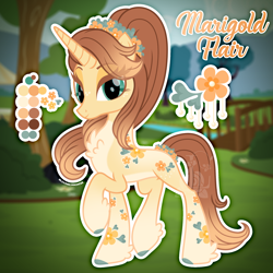 Size: 2000x2000 | Tagged: safe, artist:lovinglypromise, derpibooru import, oc, oc:marigold flair, pony, concave belly, female, mare, slender, solo, thin