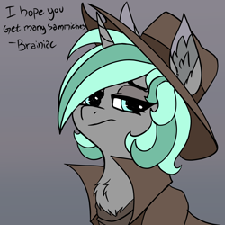 Size: 3000x3000 | Tagged: safe, artist:brainiac, derpibooru import, oc, oc:casey, unicorn, bust, christmas, female, holiday, horn, mare, solo, text