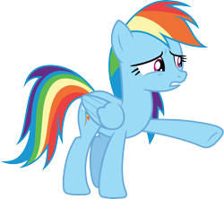 Size: 3373x3000 | Tagged: safe, artist:cloudy glow, derpibooru import, rainbow dash, pegasus, g4, female, simple background, solo, transparent background, vector