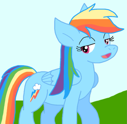 Size: 783x766 | Tagged: safe, artist:cmara, derpibooru import, rainbow dash, pegasus, g4, female, solo