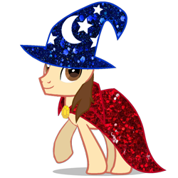 Size: 1024x1024 | Tagged: safe, artist:bubbacheezit, derpibooru import, oc, oc:caleb, alicorn, cape, clothes, hat, male, simple background, solo, sorcerer, transparent background