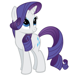 Size: 800x800 | Tagged: safe, artist:the smiling pony, derpibooru import, rarity, pony, unicorn, g4, .svg available, cute, female, high res, horn, inkscape, looking up, mare, raribetes, simple background, smiling, solo, transparent background, vector