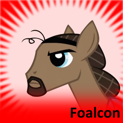 Size: 1024x1024 | Tagged: safe, derpibooru import, jesús pezuña, earth pony, pony, g4, derpibooru, frown, implied foalcon, male, meta, official spoiler image, side view, solo, stallion