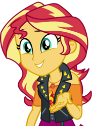 Size: 2568x3424 | Tagged: safe, derpibooru import, edit, edited screencap, editor:cutler1228, screencap, sunset shimmer, human, equestria girls, g4, female, not a vector, simple background, solo, transparent background