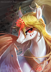 Size: 1240x1753 | Tagged: safe, artist:begasus, derpibooru import, oc, oc only, pegasus, pony, peytral, solo