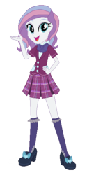 Size: 710x1420 | Tagged: safe, artist:megalayed, derpibooru import, potion nova, human, equestria girls, g4, g4.5, clothes, crystal prep academy, crystal prep academy uniform, equestria girls-ified, female, g4.5 to equestria girls, g4.5 to g4, generation leap, school uniform, simple background, solo, transparent background