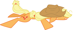 Size: 7287x3000 | Tagged: safe, artist:cloudy glow, derpibooru import, applejack, earth pony, pony, applebuck season, g4, female, mare, my little pony: friendship is magic, simple background, solo, transparent background, vector