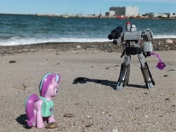 Size: 4000x3000 | Tagged: safe, artist:dingopatagonico, derpibooru import, starlight glimmer, pony, unicorn, g4, colonialism, colonist, conqueror, energon flail, flailer, fusion cannon, horn, imperialism, imperialist, marksman, megatron, military tactician, oppression, oppressor, outdoors, photo, transformers