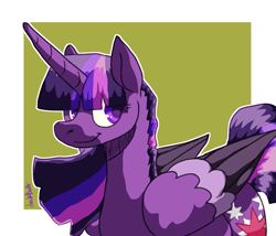 Size: 1351x1159 | Tagged: safe, artist:lawkbutt, derpibooru import, twilight sparkle, twilight sparkle (alicorn), alicorn, pony, g4, solo