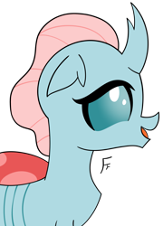 Size: 2125x2959 | Tagged: safe, artist:frownfactory, derpibooru import, ocellus, changedling, changeling, g4, cute, diaocelles, female, simple background, solo, transparent background