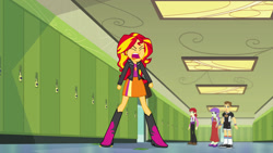 Size: 1573x885 | Tagged: safe, alternate version, artist:richardchibbard, derpibooru import, sunset shimmer, human, equestria girls, g4, female