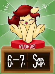 Size: 2894x3853 | Tagged: safe, artist:gala_con, derpibooru import, oc, oc:canni soda, galacon, solo