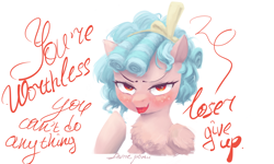 Size: 2856x1716 | Tagged: safe, artist:some_ponu, derpibooru import, cozy glow, pegasus, pony, g4, demotivational poster, meme, text