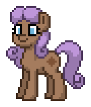 Size: 180x212 | Tagged: safe, derpibooru import, oc, oc:chocolate diamond, pony, parent:chocolate sun, parent:rarity, parents:chocity, pony town, solo