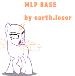 Size: 2719x2737 | Tagged: safe, artist:earth.loser, derpibooru import, base, free to use, laughing, raised hoof, raised leg