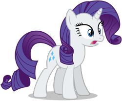 Size: 4826x4002 | Tagged: safe, artist:creedyboy124, derpibooru import, rarity, pony, unicorn, g4, base used, female, horn, mare, shocked, shocked eyes, simple background, solo, transparent background