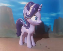 Size: 3208x2592 | Tagged: safe, derpibooru import, starlight glimmer, pony, unicorn, g4, customized toy, female, figurine, horn, irl, photo, toy