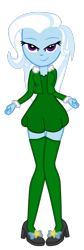 Size: 462x1369 | Tagged: safe, artist:gmaplay, derpibooru import, edit, trixie, equestria girls, g4, christmas, holiday, recolor