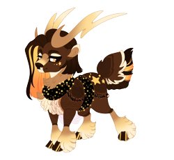 Size: 5100x4700 | Tagged: safe, artist:gigason, derpibooru import, oc, oc only, oc:light show, deer, reindeer, absurd resolution, adoptable, antlers, blaze (coat marking), brown coat, brown fur, brown hair, brown hooves, brown mane, brown pupils, brown tail, chest fluff, chin fluff, cloven hooves, coat markings, colored, colored antlers, colored eartips, colored eyebrows, colored hooves, colored nose, colored pinnae, colored pupils, countershading, deer oc, deer tail, ear fluff, ears, eye markings, eyelashes, facial markings, female, fetlock tuft, flat colors, garland, golden eyes, gradient antlers, gradient hair, gradient legs, gradient mane, gradient tail, hooves, lidded eyes, looking back, non-pony oc, nonbinary, nonbinary oc, obtrusive watermark, reindeer oc, reins, sash, shiny hooves, simple background, smiling, socks (coat marking), solo, standing, star mark, stars, straight hair, straight mane, striped hair, striped mane, striped tail, tail, tail markings, thick eyelashes, three quarter view, transparent background, watermark