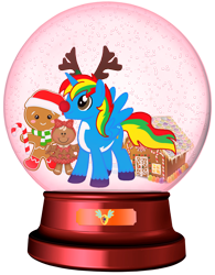 Size: 1700x2177 | Tagged: safe, artist:lizzmcclin, derpibooru import, oc, oc:shield wing, alicorn, g4, alicorn oc, horn, male, simple background, snow globe, solo, transparent background, wings