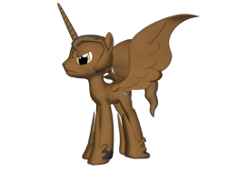 Size: 2000x1500 | Tagged: safe, artist:taionafan369, derpibooru import, editor:taionafan369, oc, oc:mr. psycho, alicorn, pony, pony creator, g4, 3d, 3d pony creator, alicorn oc, armor, blue stripe, boots, clothes, hair clipping through helmet, helmet, horn, house robot, housebot, male, male oc, mr. psycho, nightmare moon wings, nightmare wings, ponified, ponylumen, robot wars, shoes, simple background, solo, species swap, spread wings, stallion, stallion oc, transparent background, two toned hair, unshorn fetlocks, wings