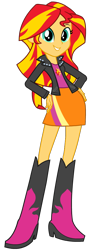 Size: 386x1020 | Tagged: safe, artist:cwt10101, derpibooru import, sunset shimmer, human, equestria girls, g4, female, simple background, solo, transparent background