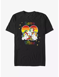 Size: 1091x1430 | Tagged: safe, derpibooru import, skydancer, sunlight (g1), earth pony, pegasus, pony, unicorn, g1, clothes, design, horn, rainbow flag, shipping fuel, shirt, shirt design, t-shirt, trio