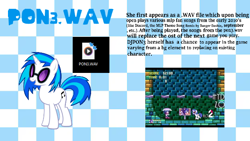 Size: 626x352 | Tagged: safe, artist:botchan-mlp, artist:epicheavytf2, artist:jaelachan, artist:pyrogaming, derpibooru import, edit, edited screencap, screencap, dj pon-3, vinyl scratch, pony, unicorn, g4, .exe, black text, checkered background, desktop, exe, female, game, glasses, horn, icon, mare, open mouth, pixel art, reference sheet, screenshots, smiling, solo, sonic 3 & knuckles, sonic the hedgehog, sonic the hedgehog (series), sprite, text, video game, vinyl's glasses