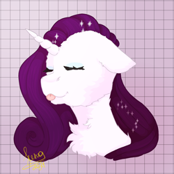 Size: 2500x2500 | Tagged: safe, derpibooru import, rarity, pony, unicorn, head, horn, simple background, tongues