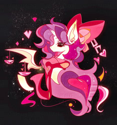 Size: 1924x2044 | Tagged: safe, derpibooru import, oc, oc:erhai ripple, bat pony, hybrid, pony, unicorn, horn