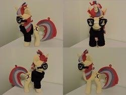 Size: 1597x1199 | Tagged: safe, artist:little-broy-peep, derpibooru import, moondancer, pony, unicorn, g4, horn, irl, photo, plushie, solo