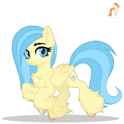 Size: 2317x2317 | Tagged: safe, artist:r4hucksake, derpibooru import, oc, oc:summer rain, pegasus, pony, female, mare, simple background, solo, transparent background, unshorn fetlocks